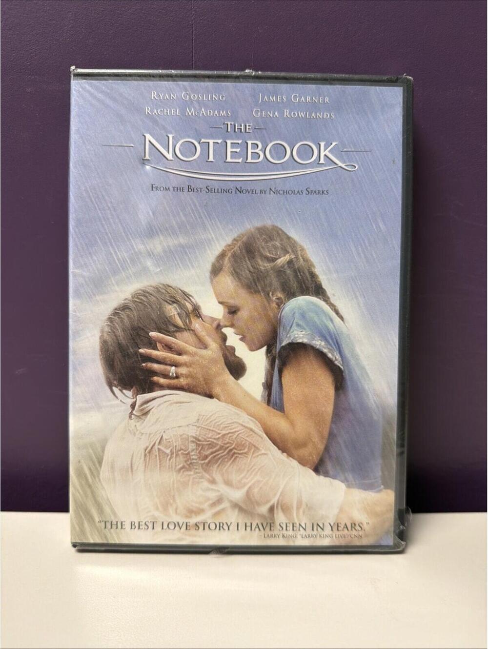 The Notebook (DVD, 2004) NEW Ryan Gosling Rachel McAdams Romance Love Story